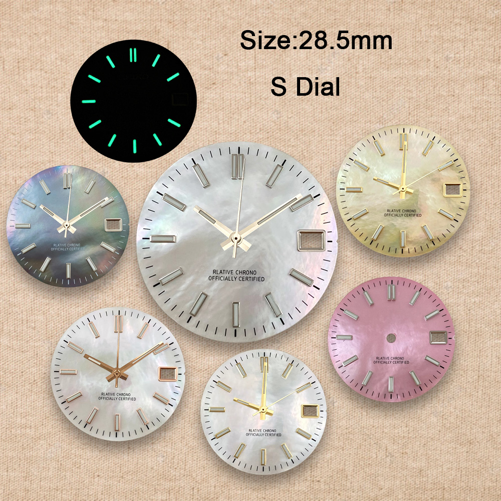 Reel Case - New 28.5mm S Logo NH35 Dial