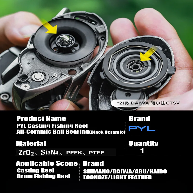 PYL Cast Fishing Reel, all-cer - Reel Repair Kit 评论和价格
